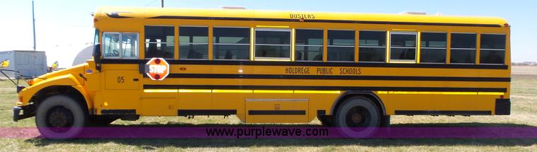image for item J8987 2005 Blue Bird Vision school bus