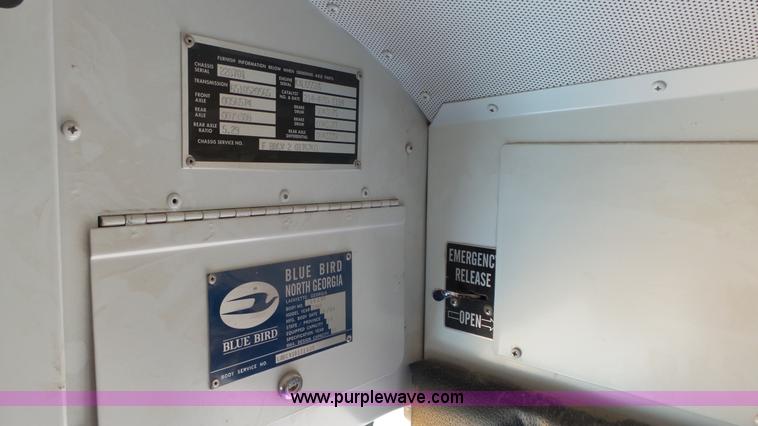 image for item J8987 2005 Blue Bird Vision school bus