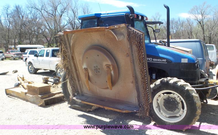 image for item K5203 2002 New Holland TS110 MFWD tractor