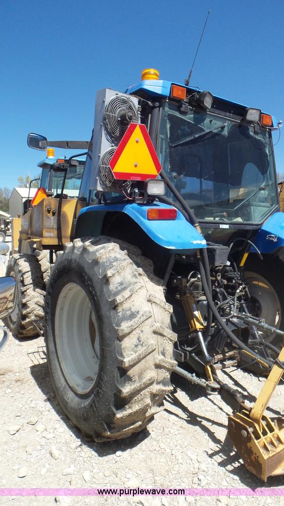 image for item K5203 2002 New Holland TS110 MFWD tractor