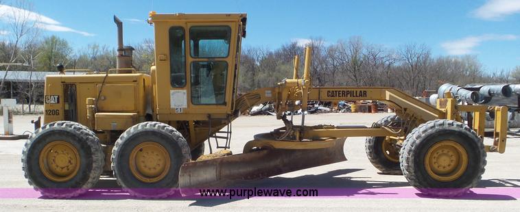 image for item K5206 1995 Caterpillar 120G motor grader