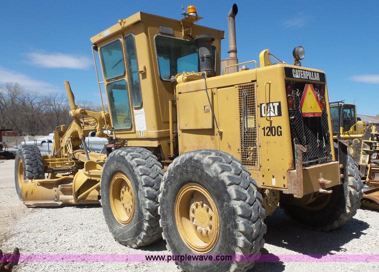 image for item K5206 1995 Caterpillar 120G motor grader