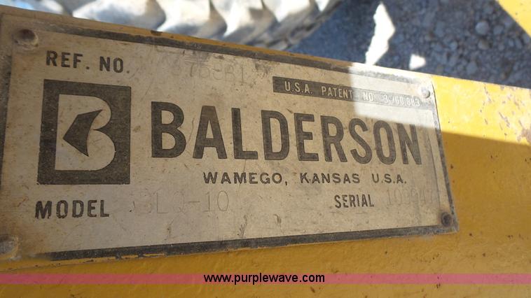 image for item K5206 1995 Caterpillar 120G motor grader