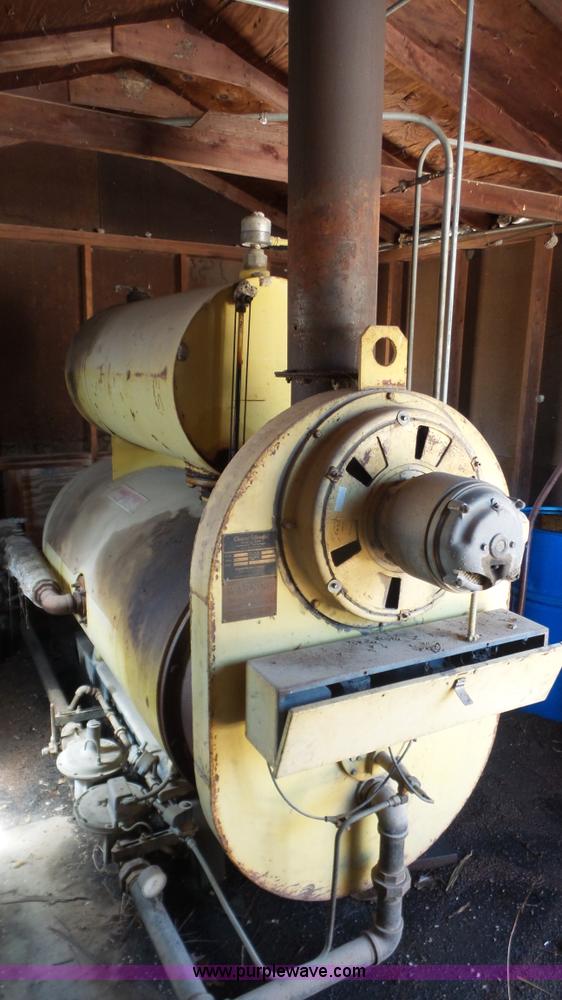 image for item K5208 1970 Cleaver Brooks oil heater