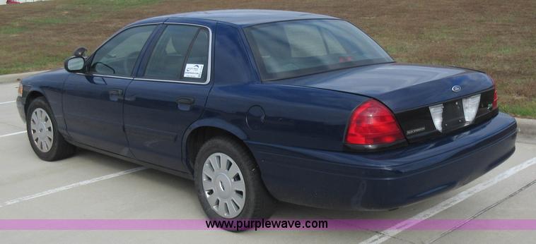 image for item K7538 2011 Ford Crown Victoria Police Interceptor