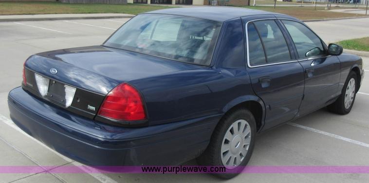 image for item K7538 2011 Ford Crown Victoria Police Interceptor