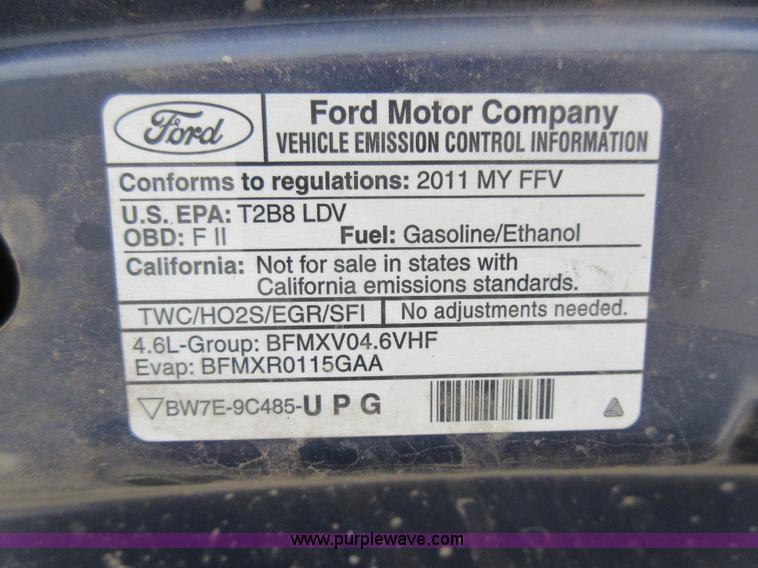 image for item K7538 2011 Ford Crown Victoria Police Interceptor