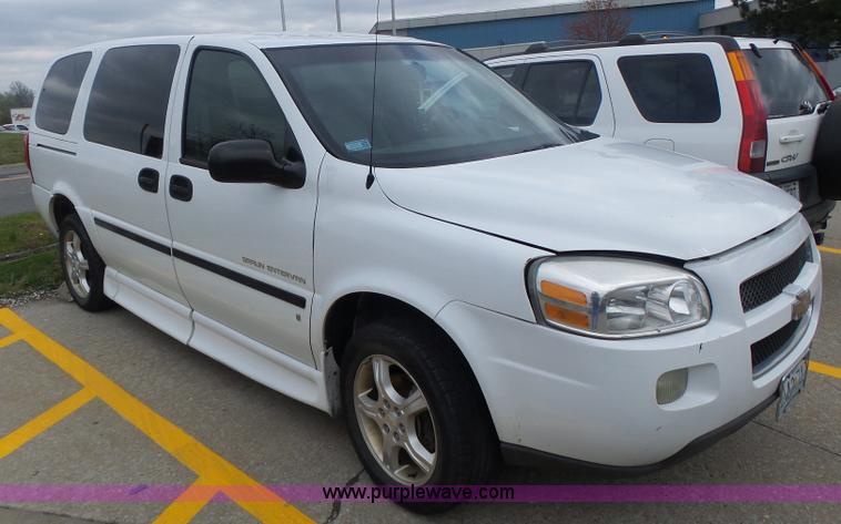 image for item L6003 2006 Chevrolet Uplander handicap accessible van