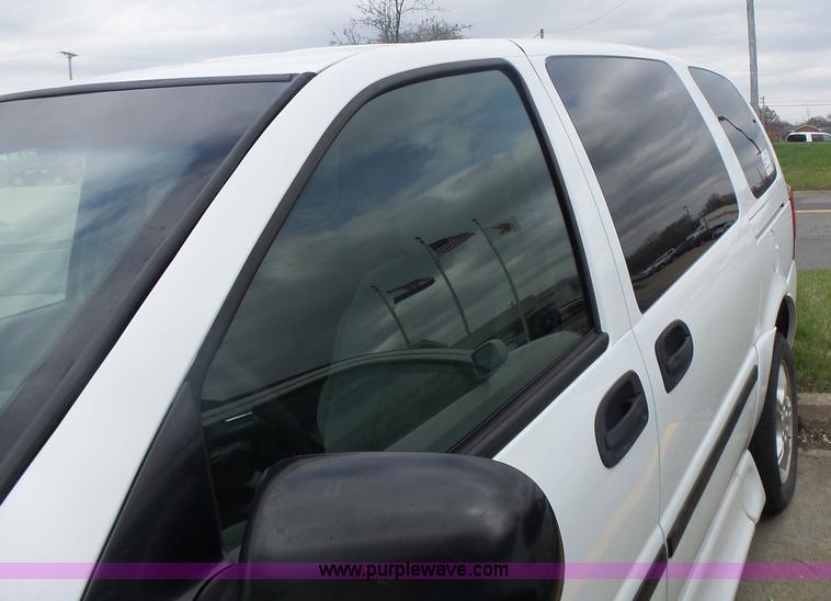 image for item L6003 2006 Chevrolet Uplander handicap accessible van
