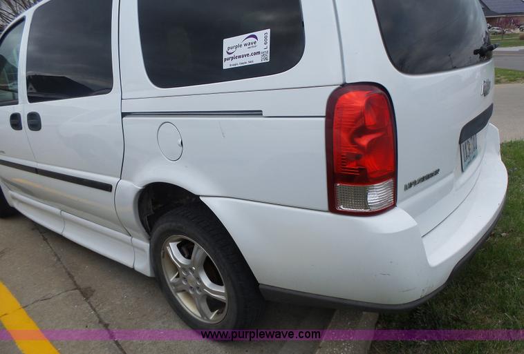 image for item L6003 2006 Chevrolet Uplander handicap accessible van