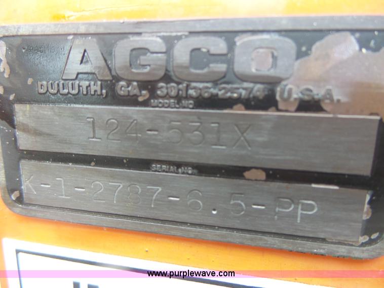 image for item L7201 AGCO seed drill