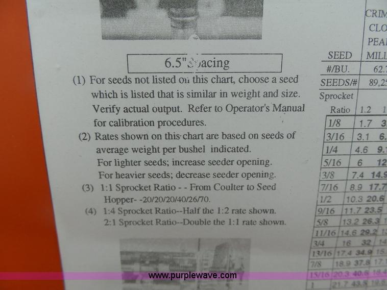 image for item L7201 AGCO seed drill
