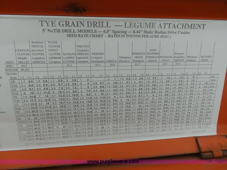 image for item L7201 AGCO seed drill