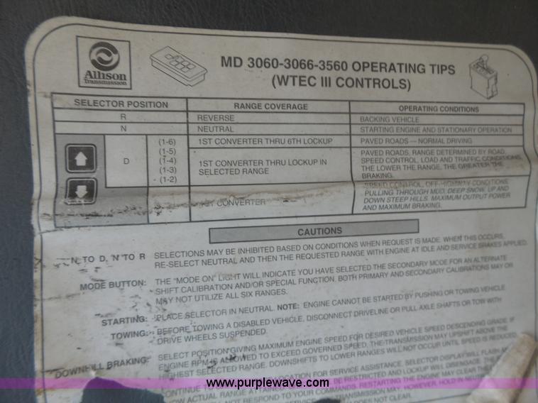 image for item L7206 2004 International 7400 dump truck