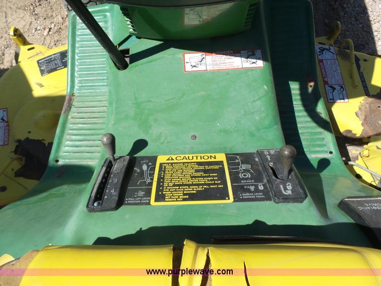 image for item L7397 John Deere 185 Hydro lawn mower