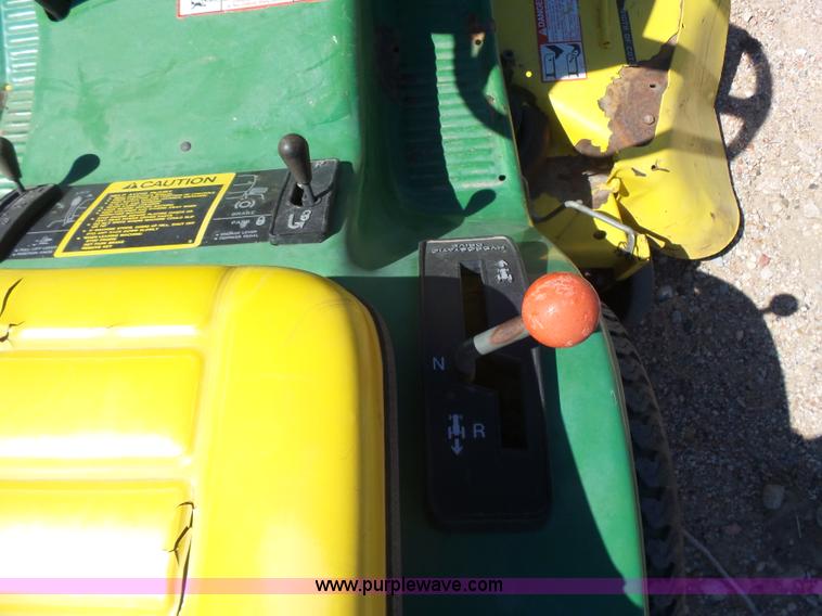 image for item L7397 John Deere 185 Hydro lawn mower