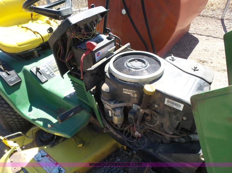 image for item L7397 John Deere 185 Hydro lawn mower