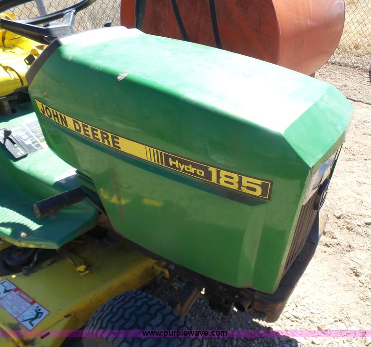 image for item L7397 John Deere 185 Hydro lawn mower