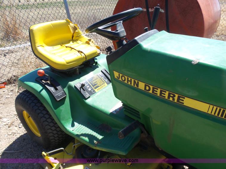 image for item L7397 John Deere 185 Hydro lawn mower