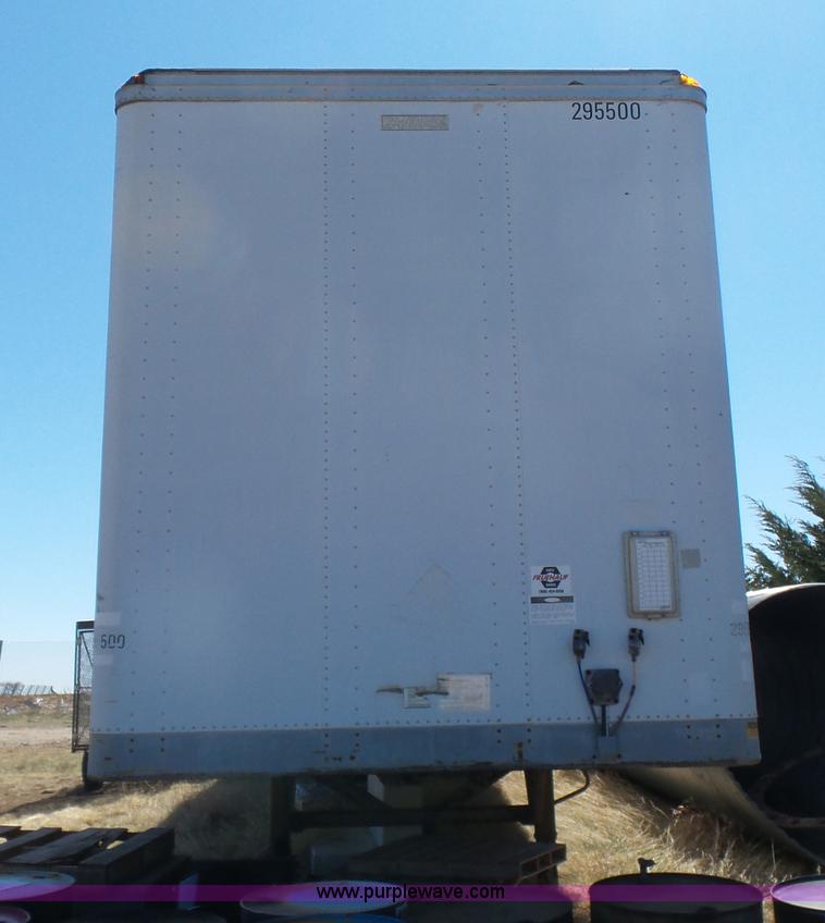 image for item L7401 1999 Fruehauf dry van trailer