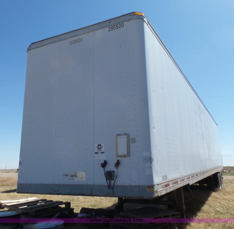 image for item L7401 1999 Fruehauf dry van trailer