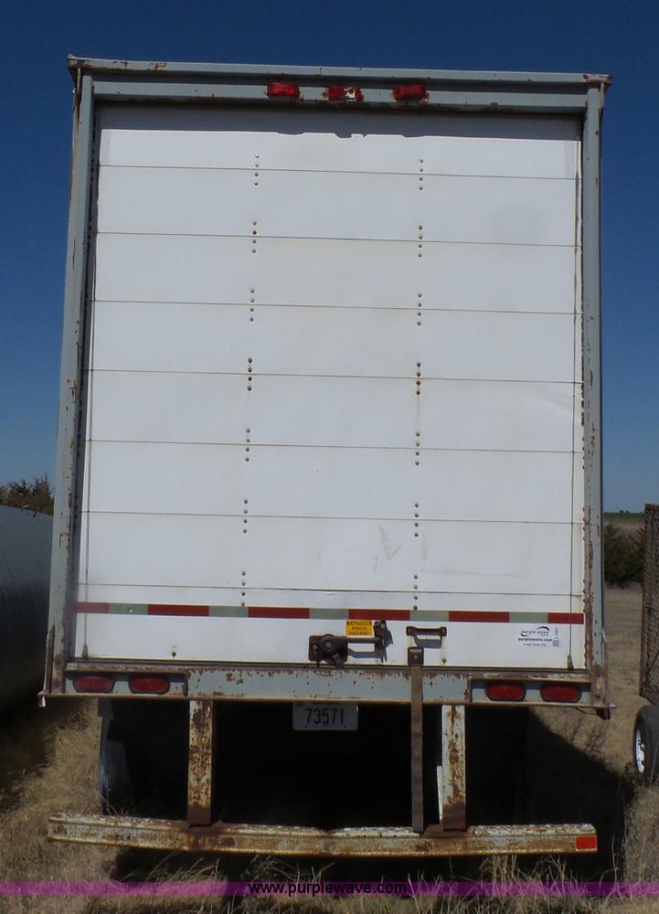 image for item L7401 1999 Fruehauf dry van trailer
