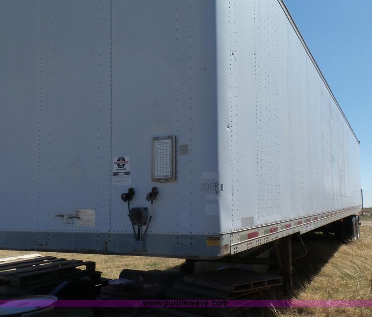 image for item L7401 1999 Fruehauf dry van trailer