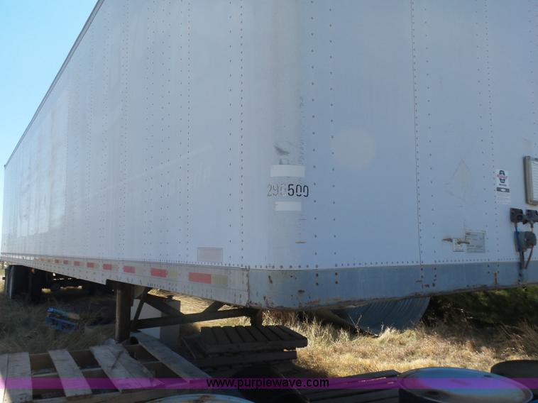 image for item L7401 1999 Fruehauf dry van trailer