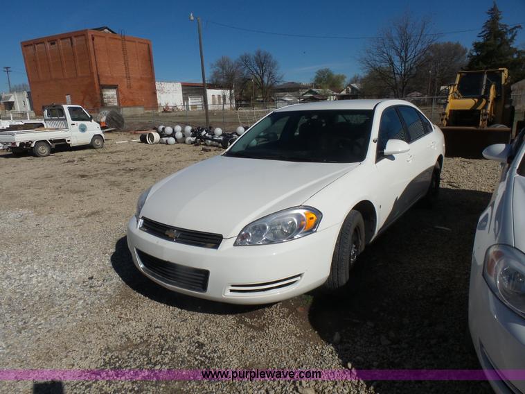 image for item L7412 2008 Chevrolet Impala Police