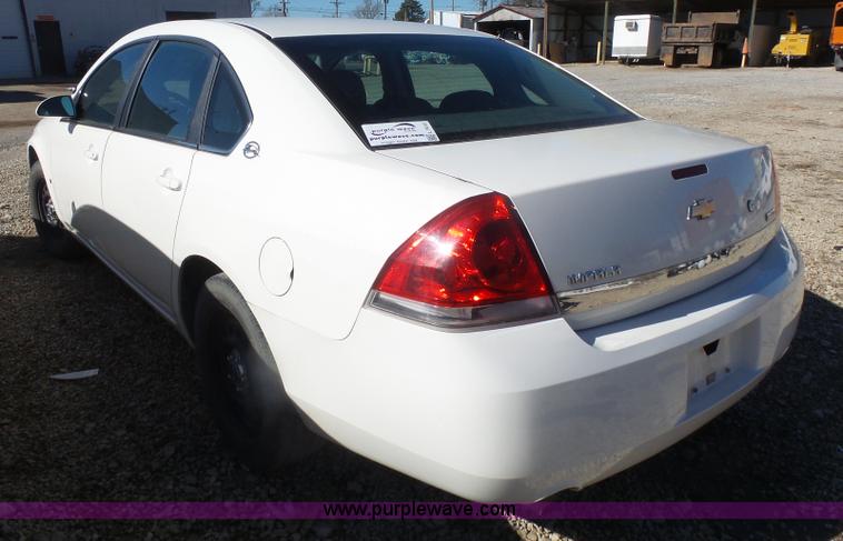 image for item L7412 2008 Chevrolet Impala Police