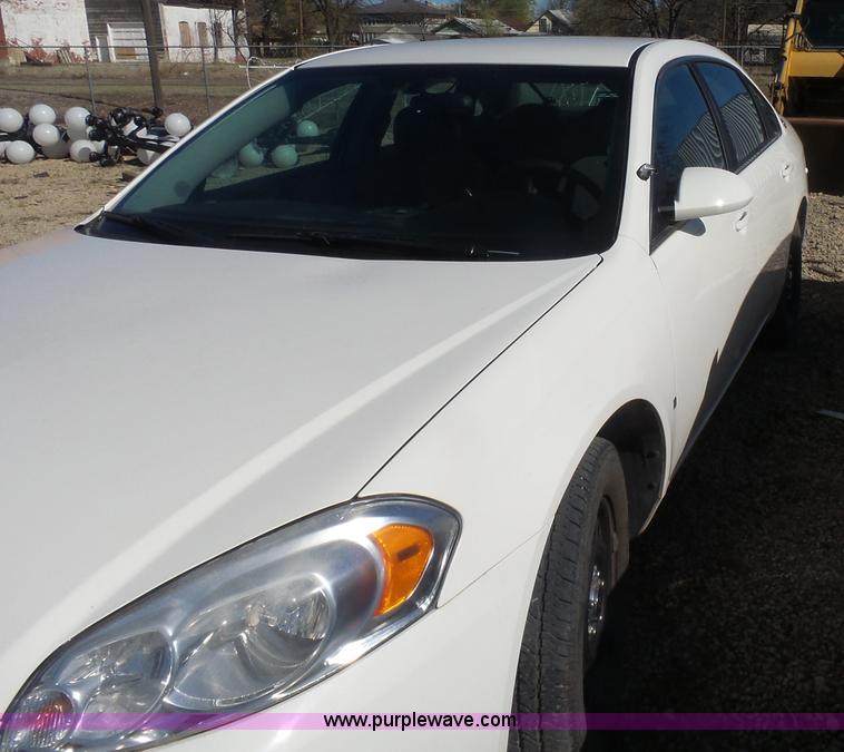 image for item L7412 2008 Chevrolet Impala Police