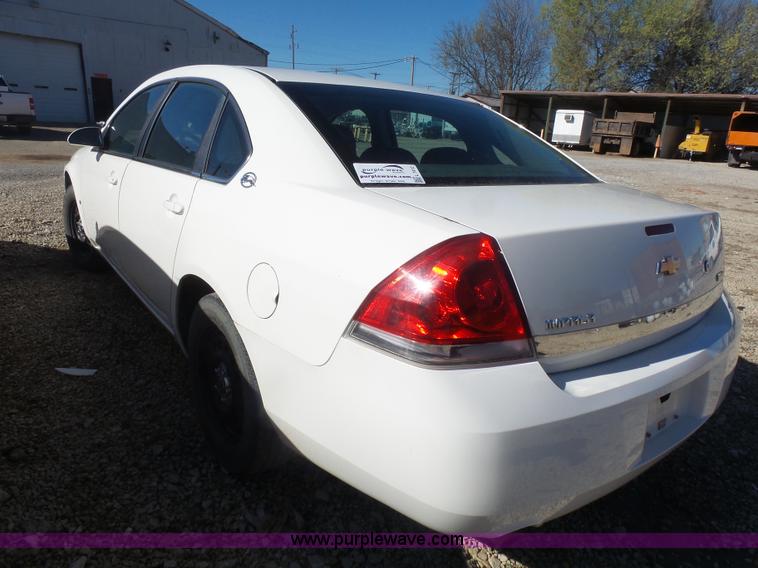 image for item L7412 2008 Chevrolet Impala Police