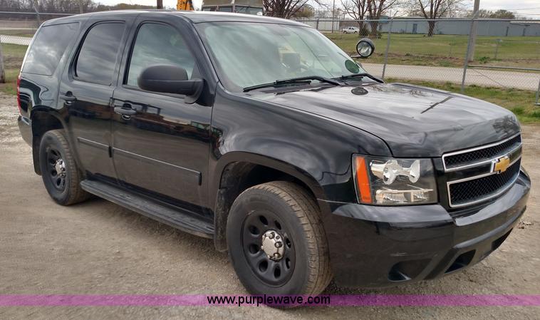 image for item L7436 2012 Chevrolet Tahoe Police SUV