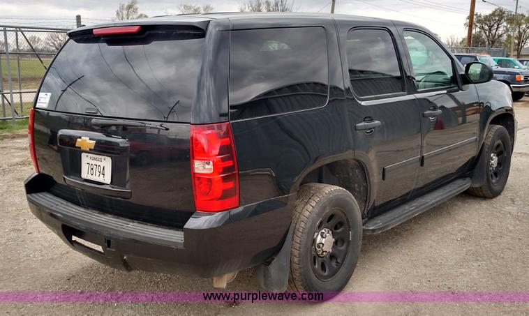 image for item L7436 2012 Chevrolet Tahoe Police SUV