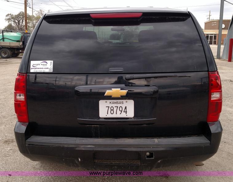 image for item L7436 2012 Chevrolet Tahoe Police SUV