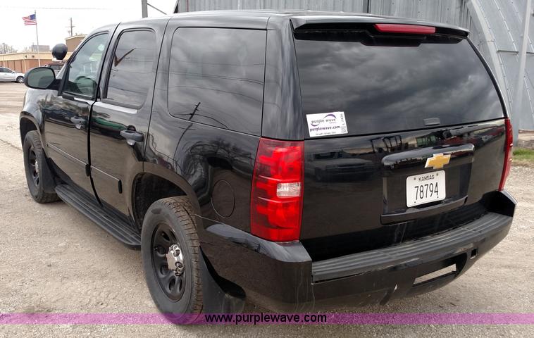 image for item L7436 2012 Chevrolet Tahoe Police SUV
