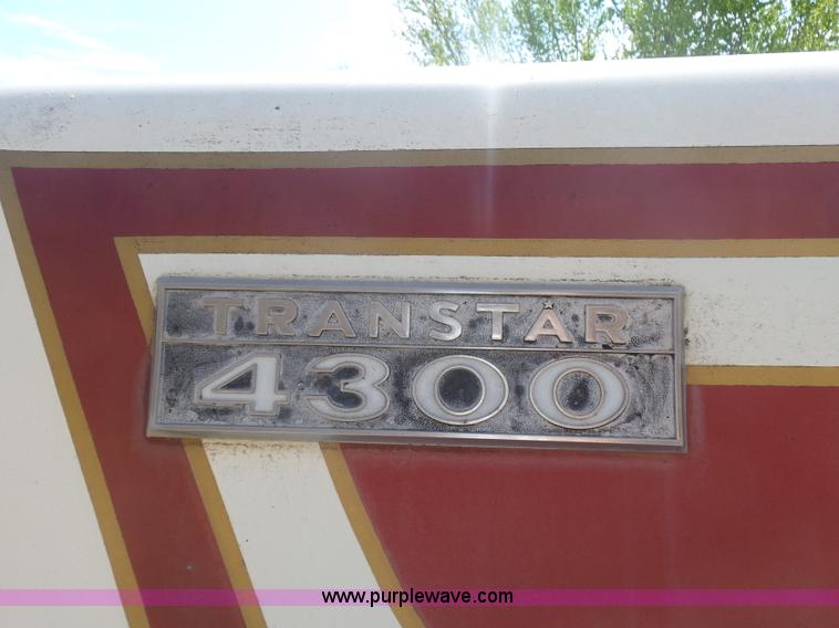 image for item L7480 1977 International Transtar 4300 dump truck<br />A bidding error occurred in the last moments of bidding on this asset in our April 28 Construction Equipment Auction.