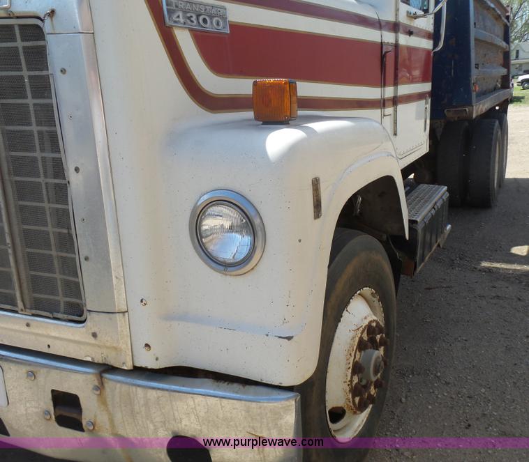 image for item L7480 1977 International Transtar 4300 dump truck<br />A bidding error occurred in the last moments of bidding on this asset in our April 28 Construction Equipment Auction.
