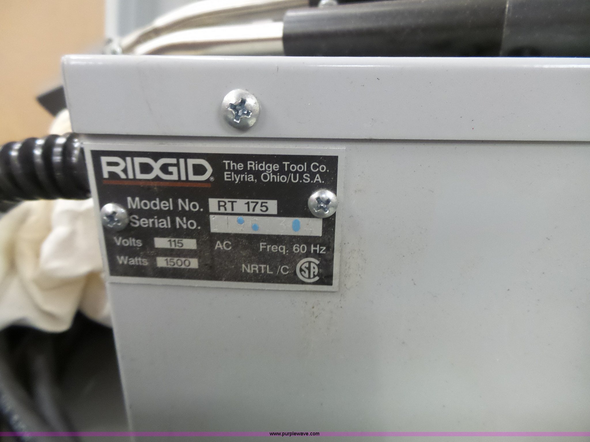 Ridgid RT175 electric soldering gun in Manhattan, KS Item BE9789 sold