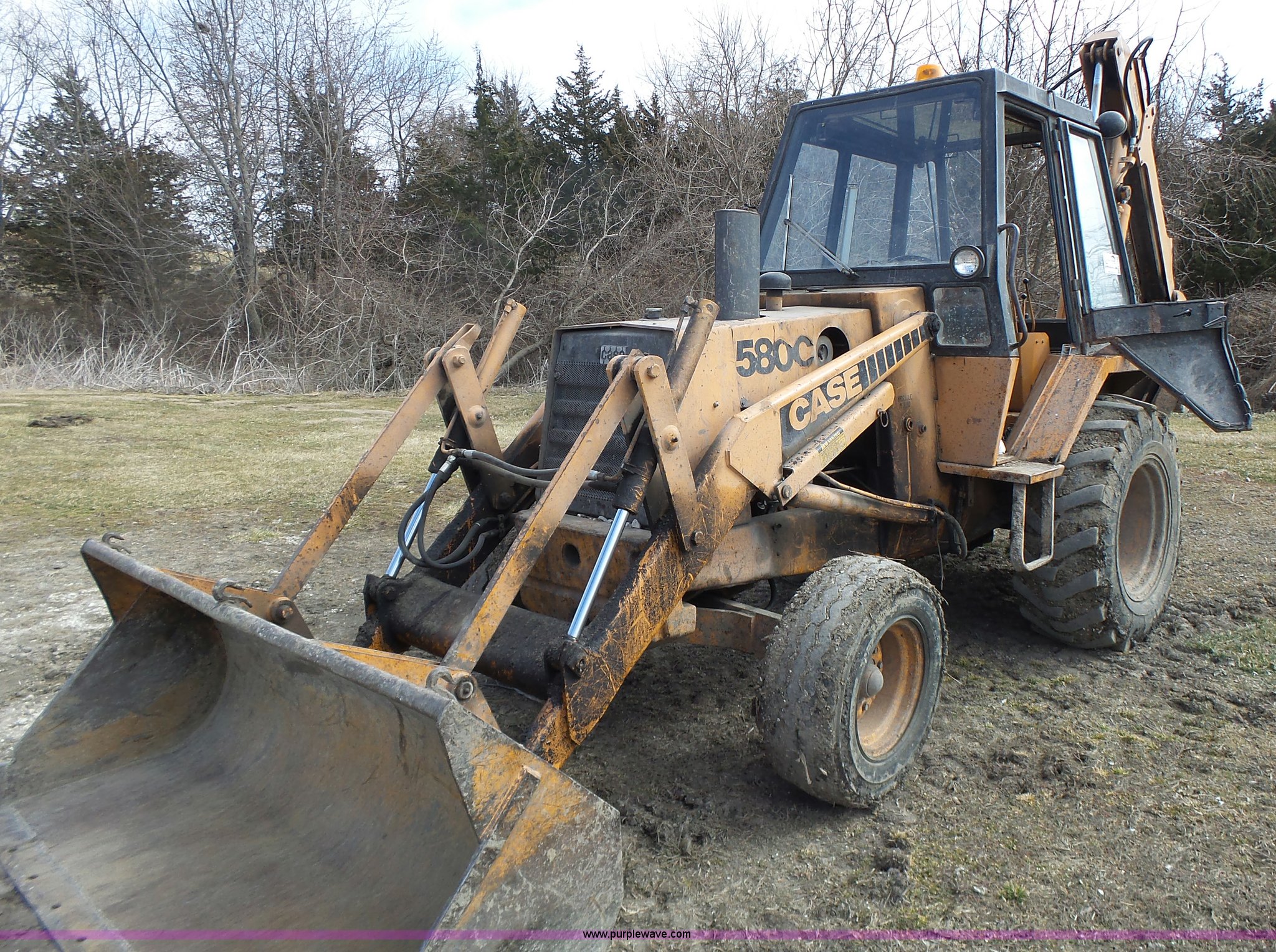 1979 Case 580C backhoe in Green City, MO Item L7134 sold Purple Wave