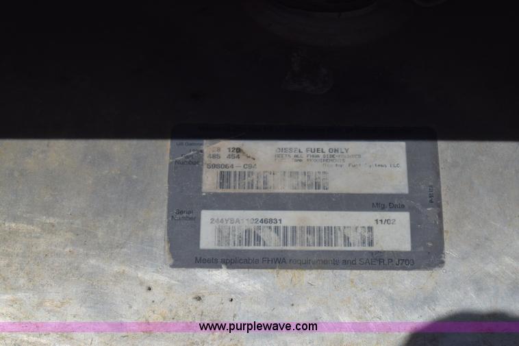 image for item BF9995 1991 International 9300 tank truck