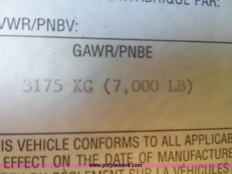 image for item BG9083 1994 Take 3 car trailer