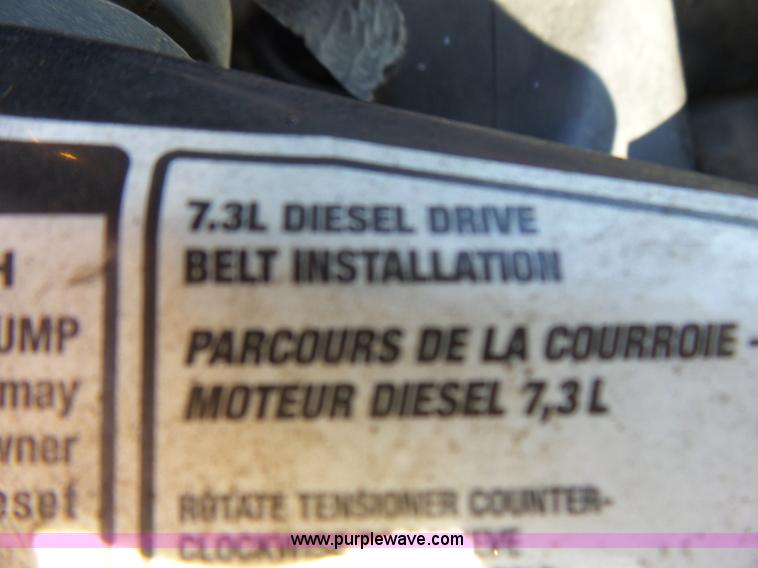 image for item BG9084 2000 Ford F250 Super Duty SuperCab flatbed pickup truck