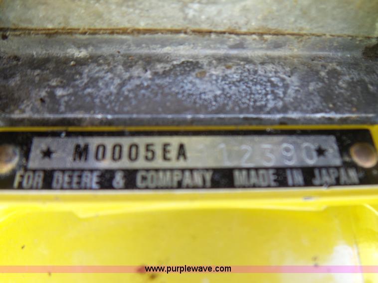 John Deere backpack leaf blower in Richland, MO Item BG9088 sold