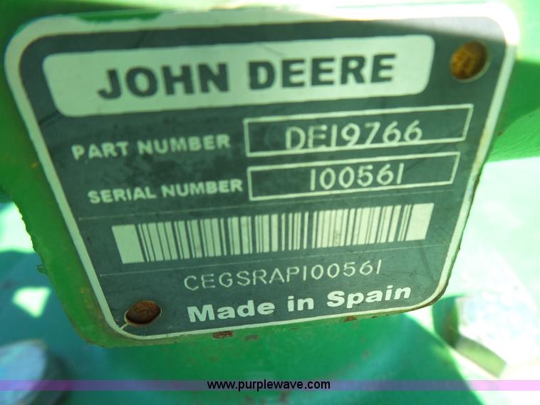 image for item BG9101 John Deere MX6 rotary mower