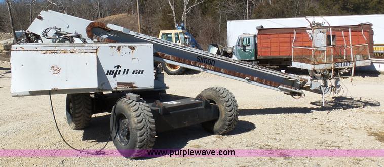 image for item BI9220 Simon MHP60 boom lift