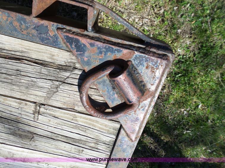 image for item BL9528 1999 shop built utility trailer