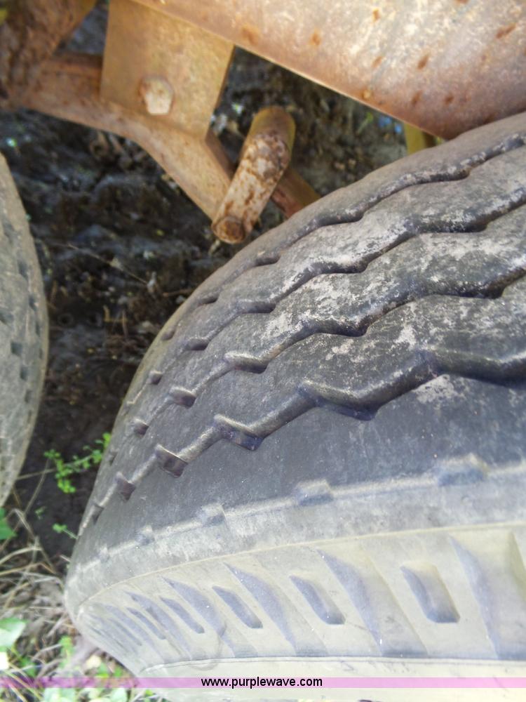 image for item BL9528 1999 shop built utility trailer