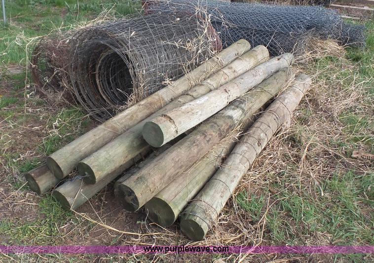 image for item BN9627 (10) 8'L x 6" treated posts