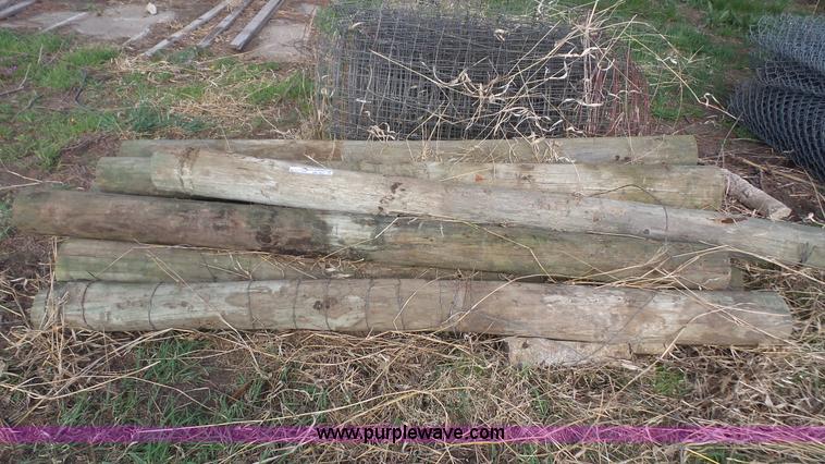 image for item BN9627 (10) 8'L x 6" treated posts